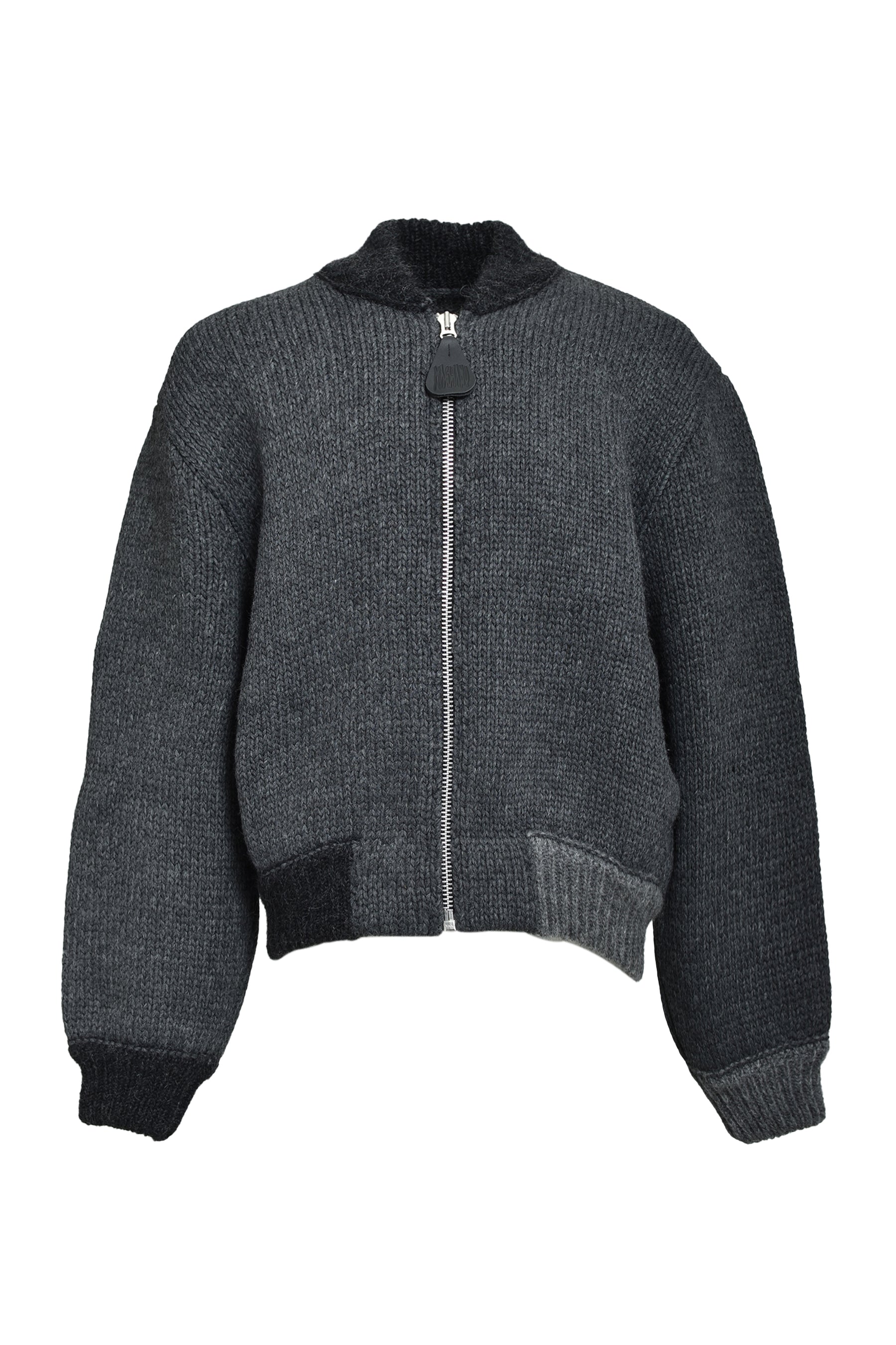 KNITTED BOMBERONE / MD82_27 ANTRACITE 