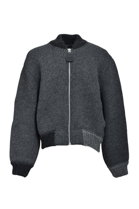 KNITTED BOMBERONE / MD82_27 ANTRACITE 