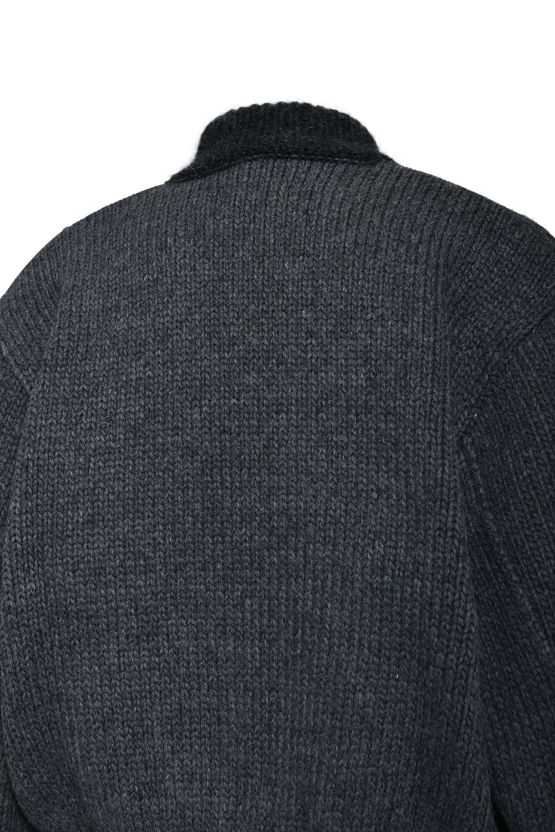 KNITTED BOMBERONE / MD82_27 ANTRACITE 