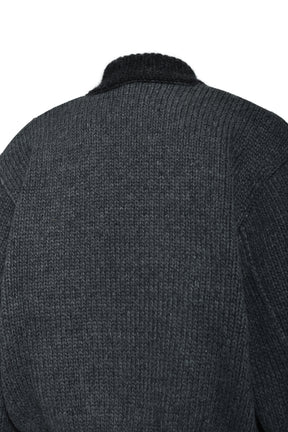 KNITTED BOMBERONE / MD82_27 ANTRACITE 