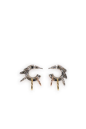 PIERCED HOOPS / MULTI