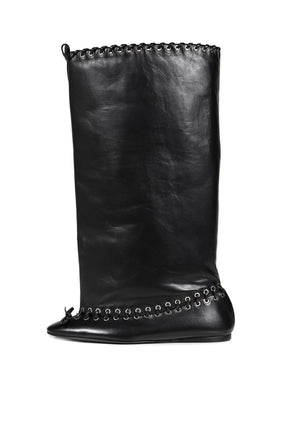 LEVEL BOOT FLAT / BLK