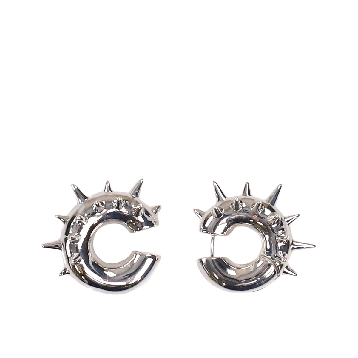 定価¥42,900アランクロセッティDOUGHNUT SPUR EARSET ALAN CROCETTI FW25 DOUGHNUT SPUR EAR SET SIL / SIL - NUBIAN