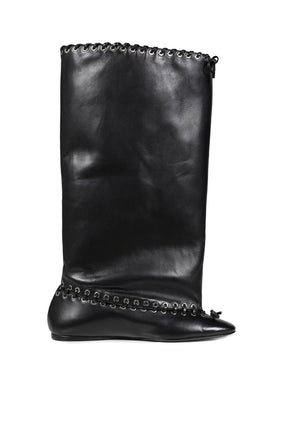 LEVEL BOOT FLAT / BLK