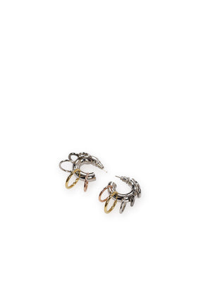 PIERCED HOOPS / MULTI