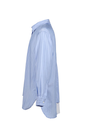 DOCKING FLIP SHIRT / BLU STRIPE 