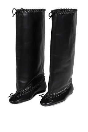 LEVEL BOOT FLAT / BLK