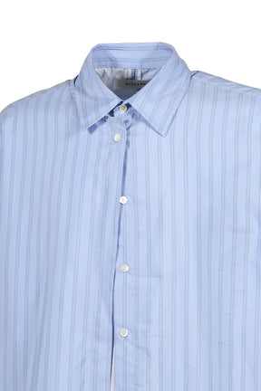 DOCKING FLIP SHIRT / BLU STRIPE 