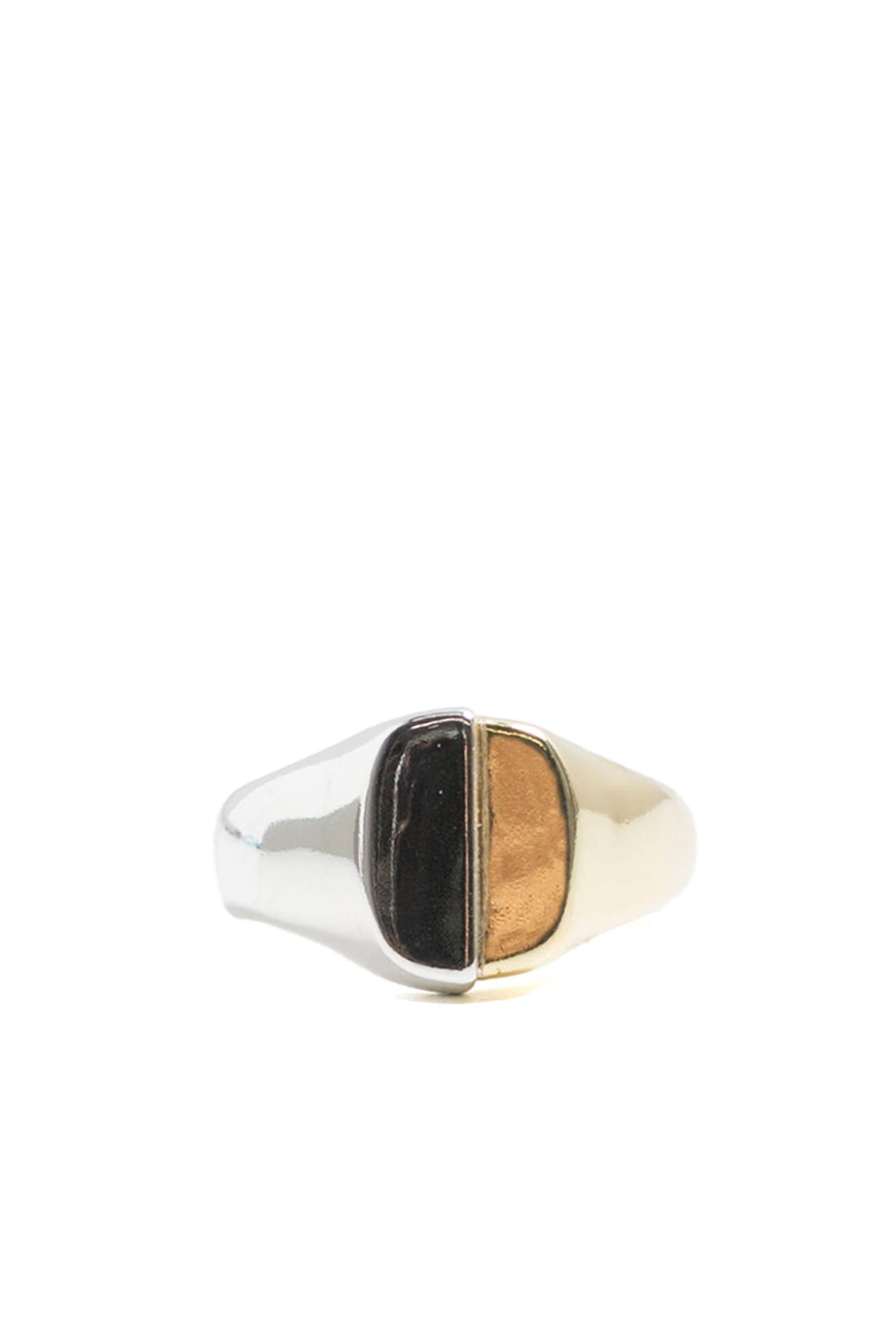 END CUSTOM JEWELLERS DUAL NATURED SIGNET RING / SIL / 15