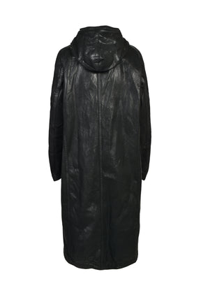 12oz WAXED DENIM COAT / BLK