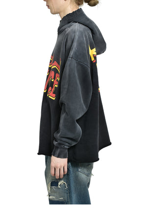 KNOW JUSTICE KNOW PEACE HOODIE / BLK
