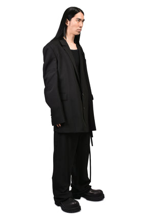 ANTHOON HIGH COMFORT TAILORED JACKET / BLK