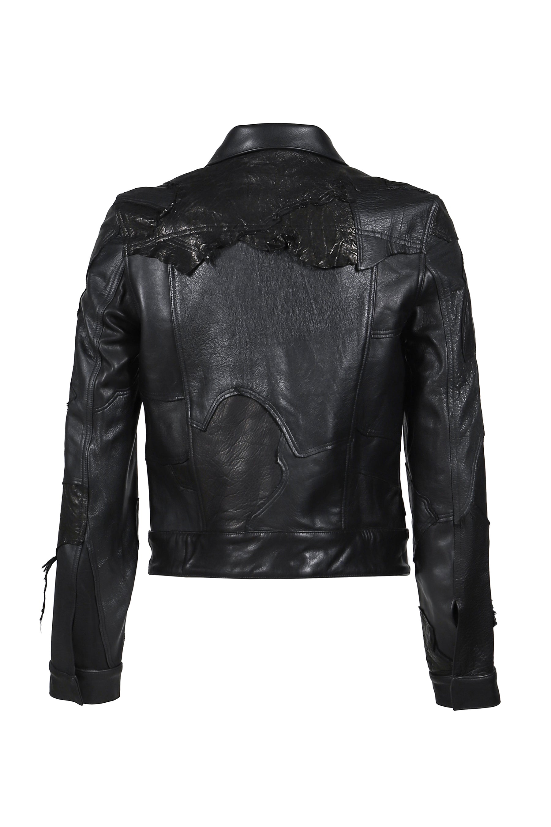 ANT/ANTI アントアンチ FW25 TYPE 0 JACKET SCRAP LEATHER / BLK