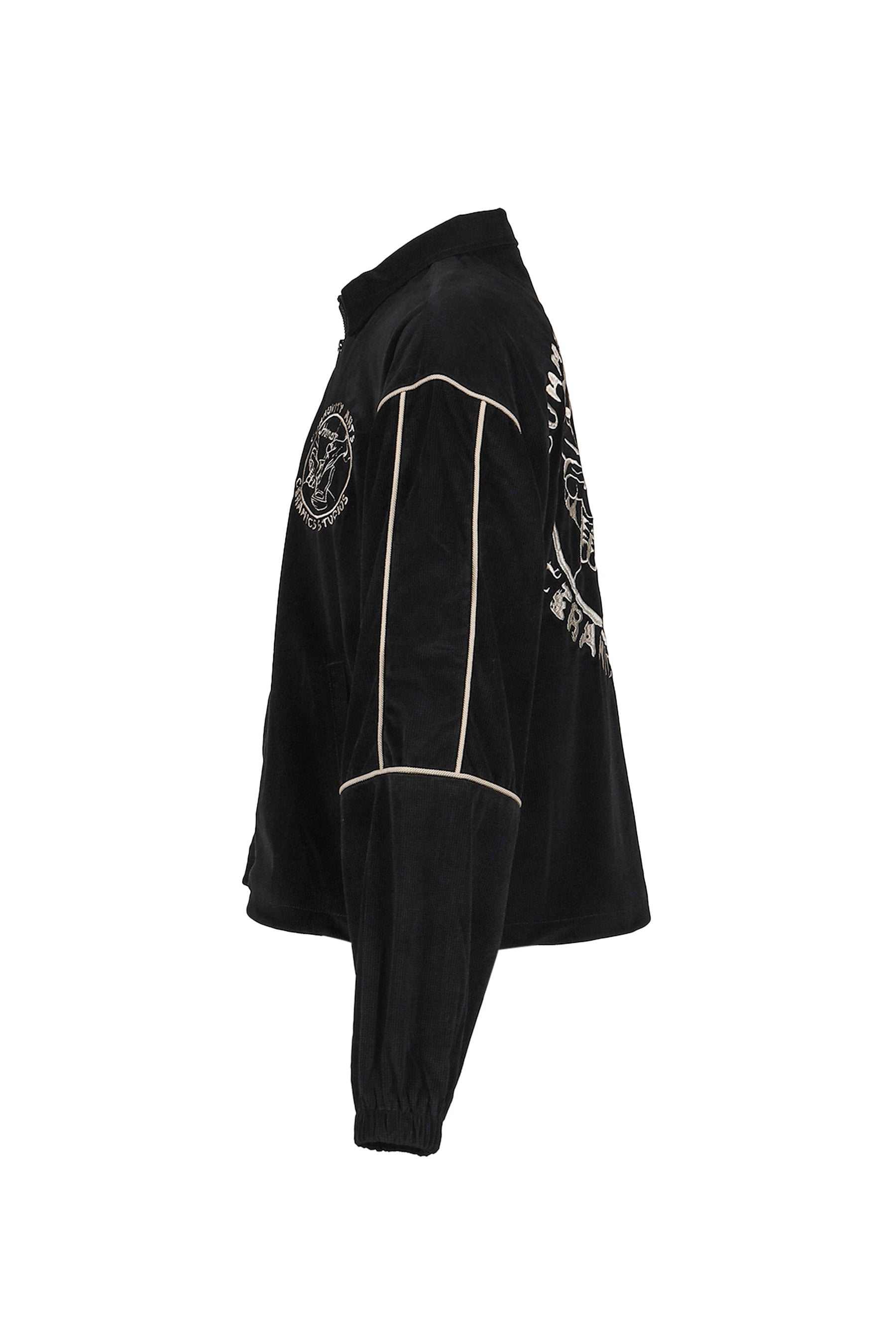 PIPING TRACK JACKET / BLK