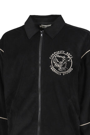 PIPING TRACK JACKET / BLK