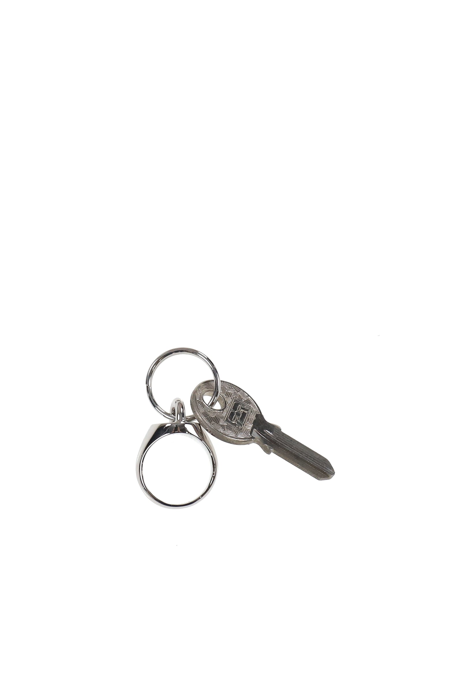 KEY RING SIGNET RING / SIL
