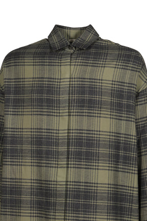 RELAXED SHIRT / GREY/CLAY