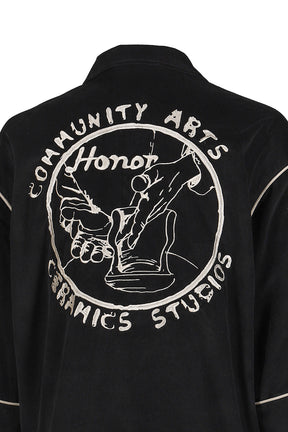 PIPING TRACK JACKET / BLK