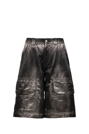 FADED BAGGY SHORTS / FADED BLK 