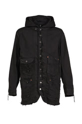 HOME CHORE WITH DAMAGE JACKETS / BLK