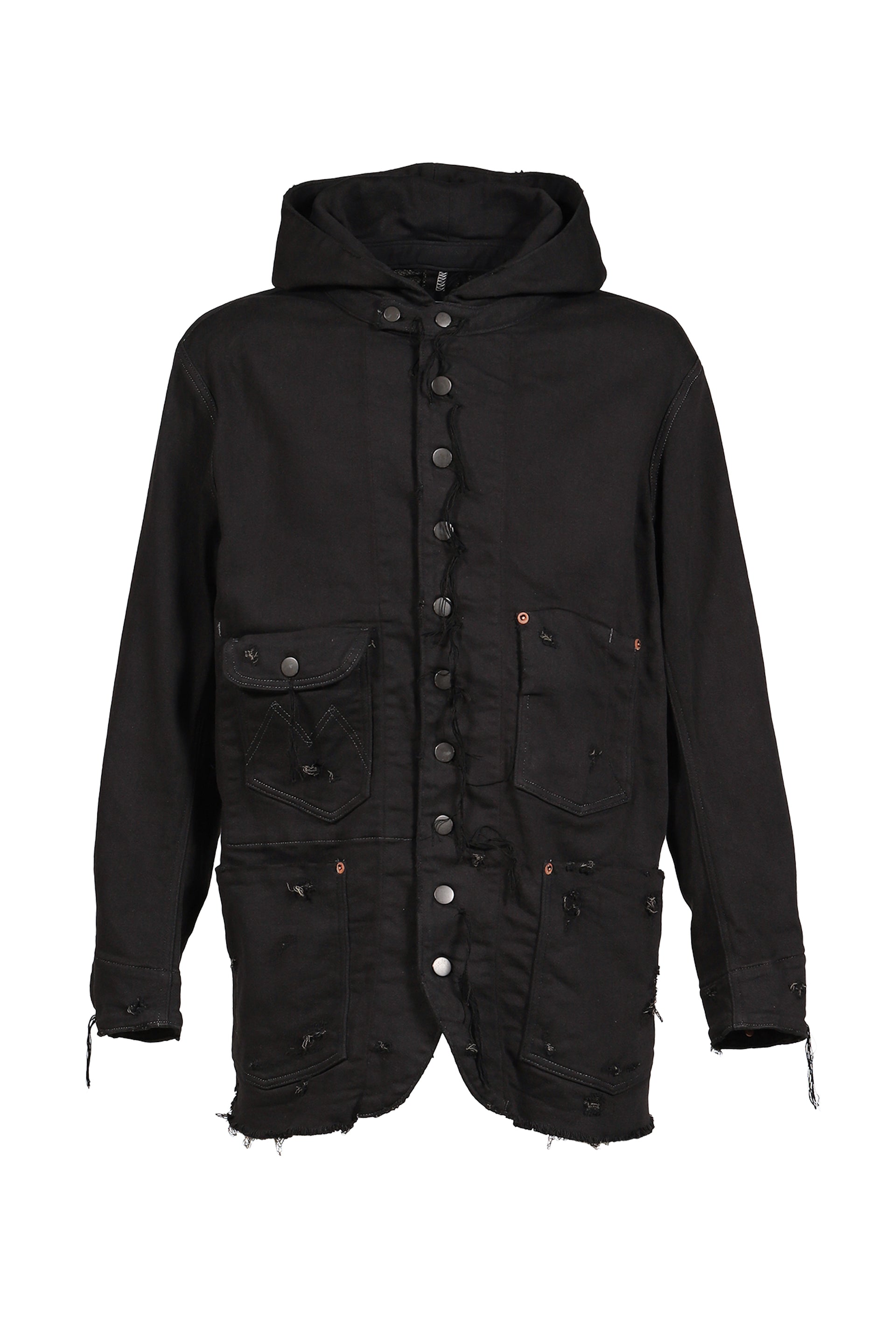 HOME CHORE WITH DAMAGE JACKETS / BLK