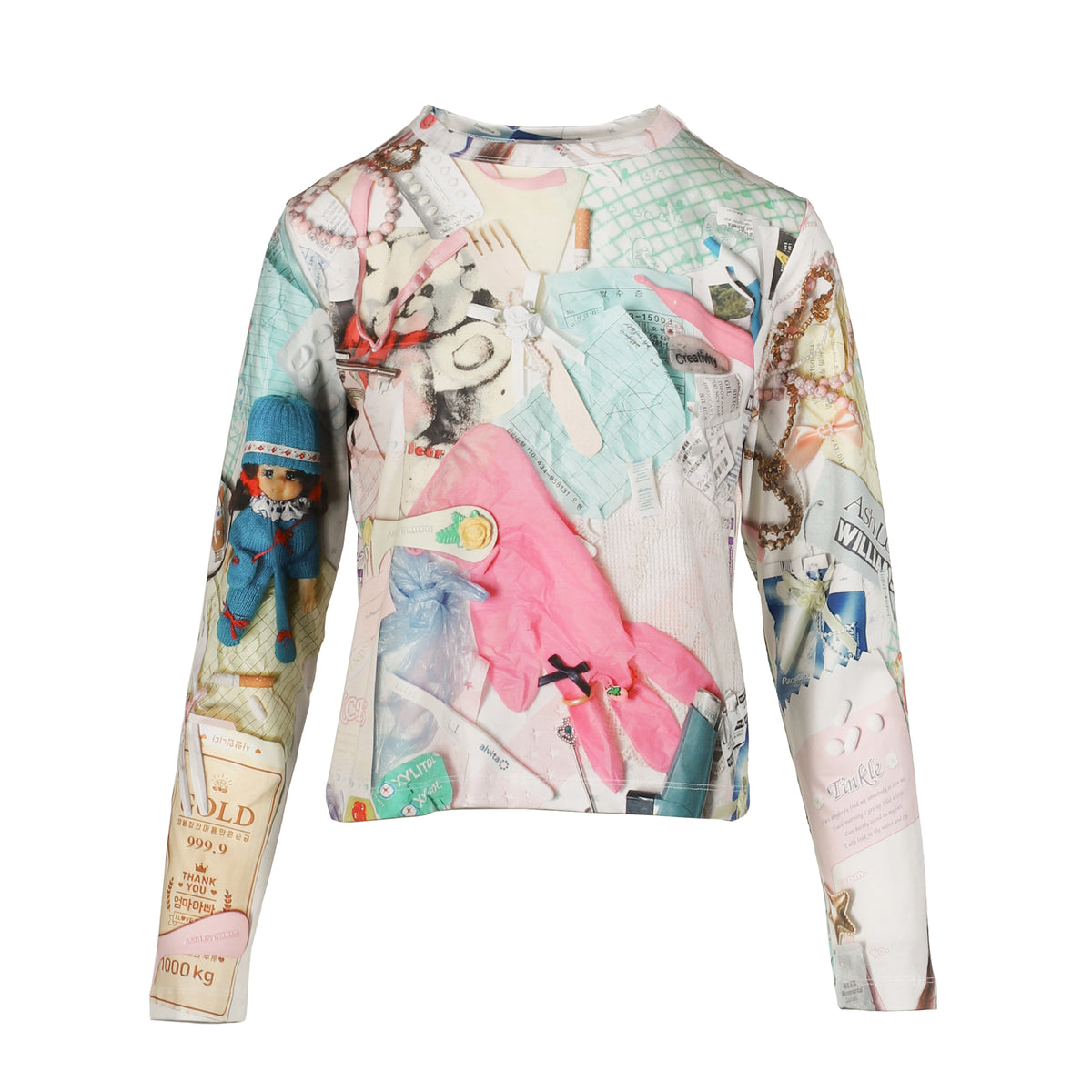 ASHLEY WILLIAMS アシュリーウィリアムズ FW25 TREASURES TOP / WHT