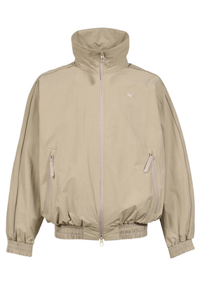 STAND COLLAR JACKET / ICE COFFEE