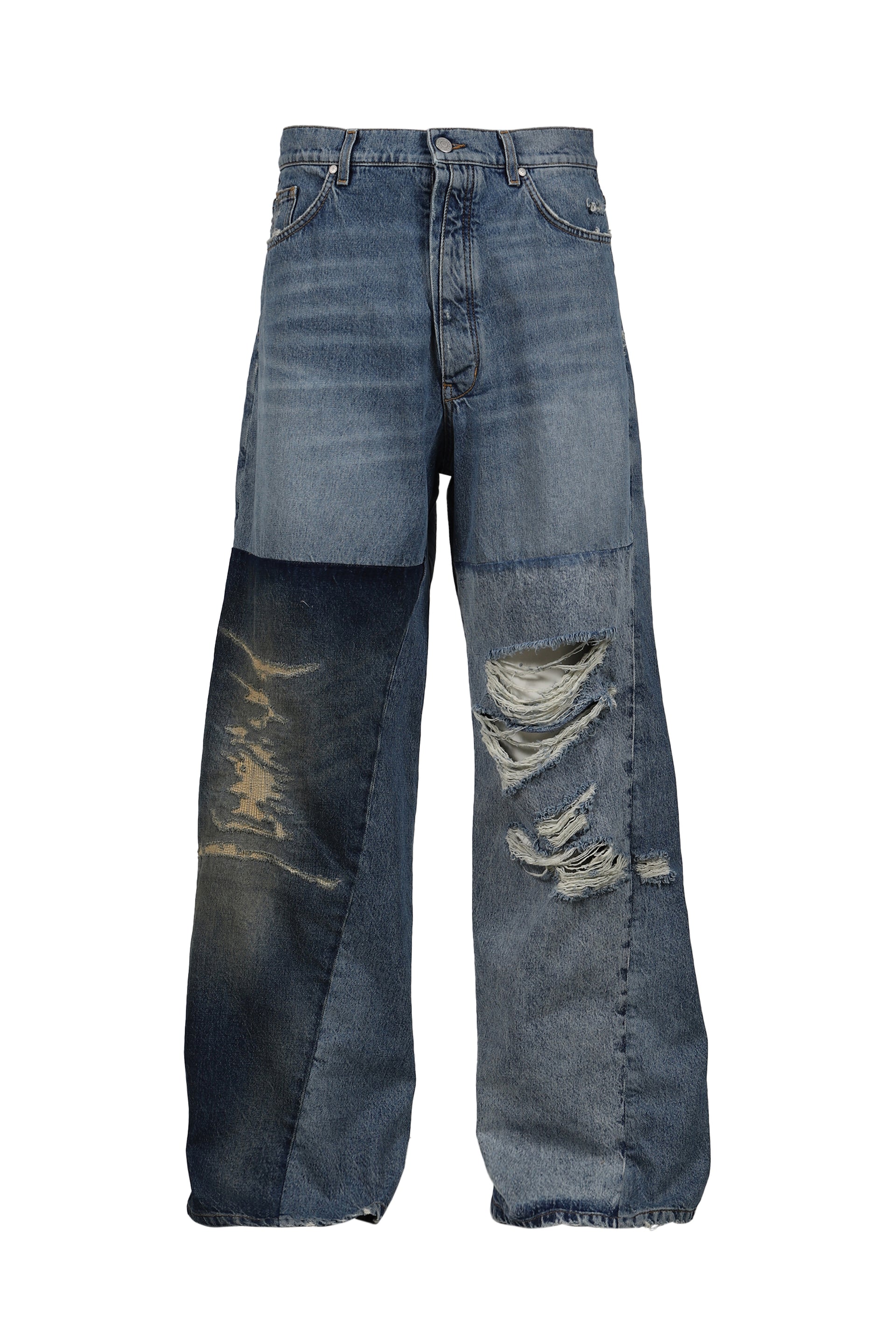 NVL-GARDE WIDE LEG 5 PKT / BLU