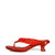 MELISSA THONG KITTEN HEEL / RACING RED