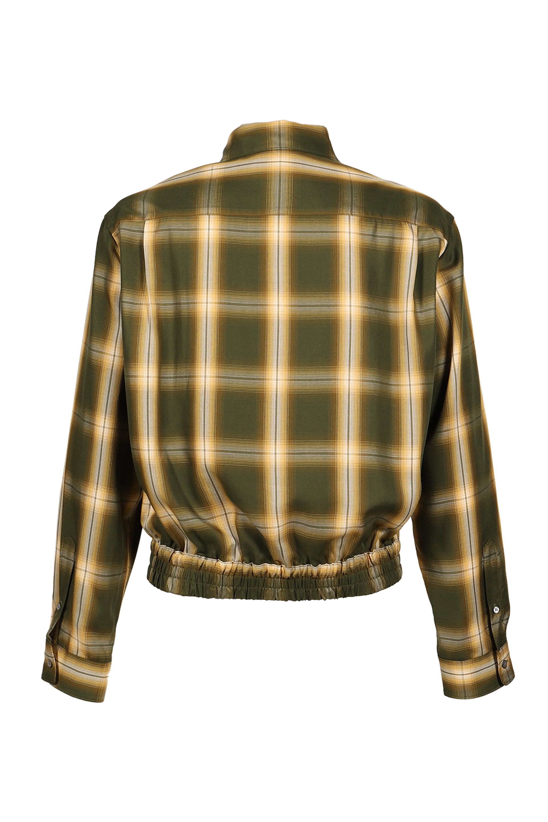 EMBROIDERED BLOUSON SHIRT / GRN