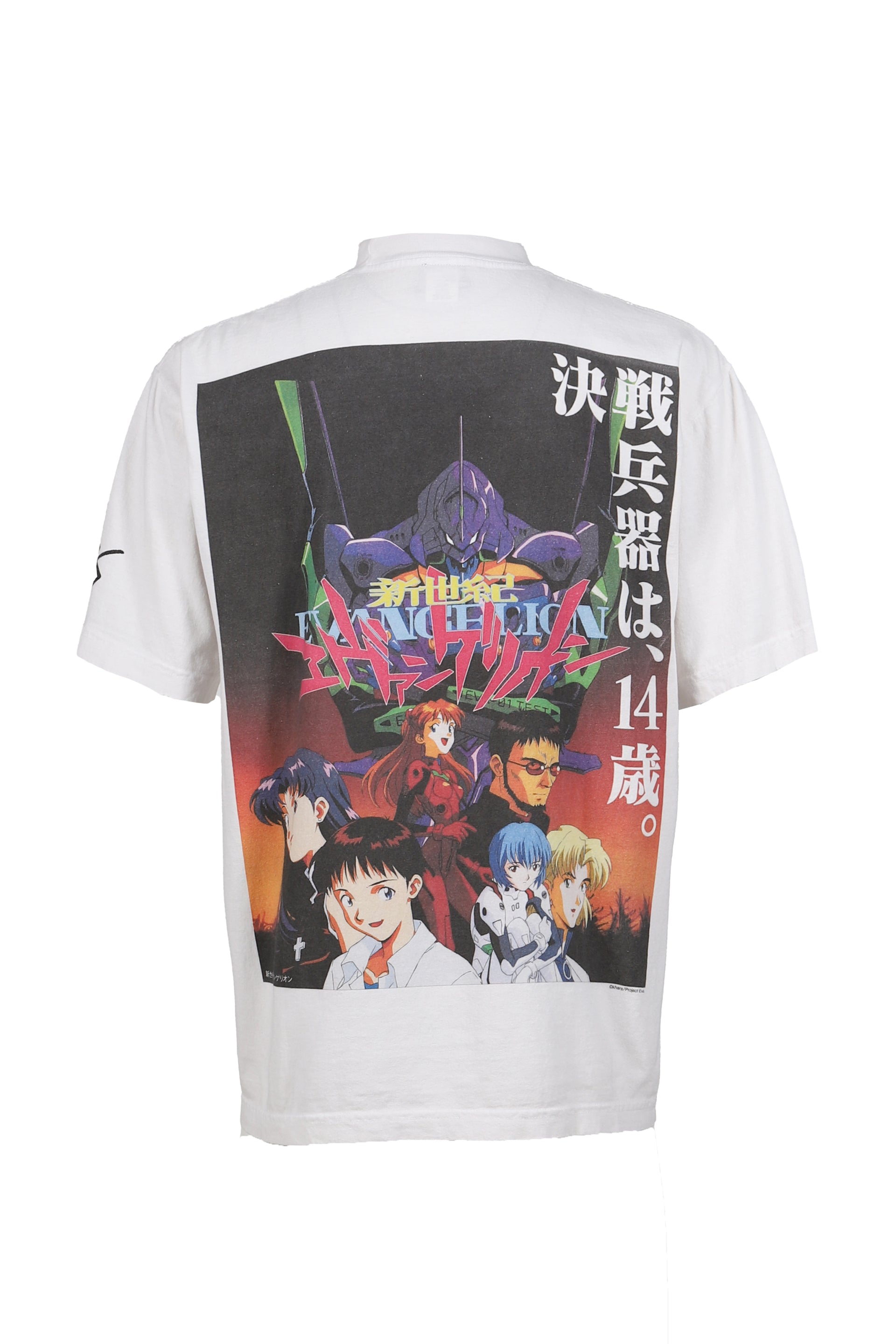 【XL】EVANGELION:95 0040 T-Shirt XL EVANGELION:95 Evangelion FW25 0040 T-SHIRT / BLK - NUBIAN