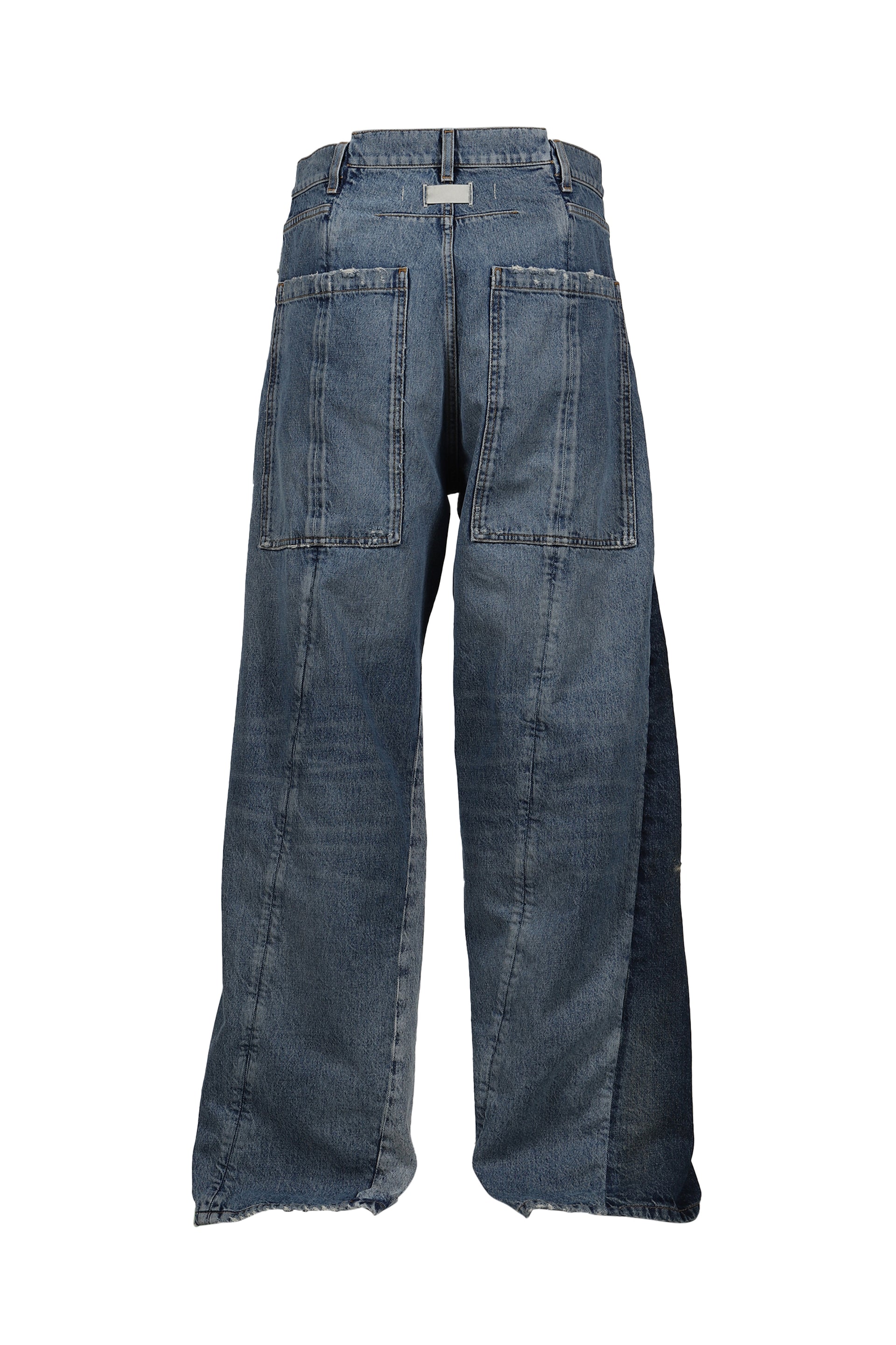 NVL-GARDE WIDE LEG 5 PKT / BLU