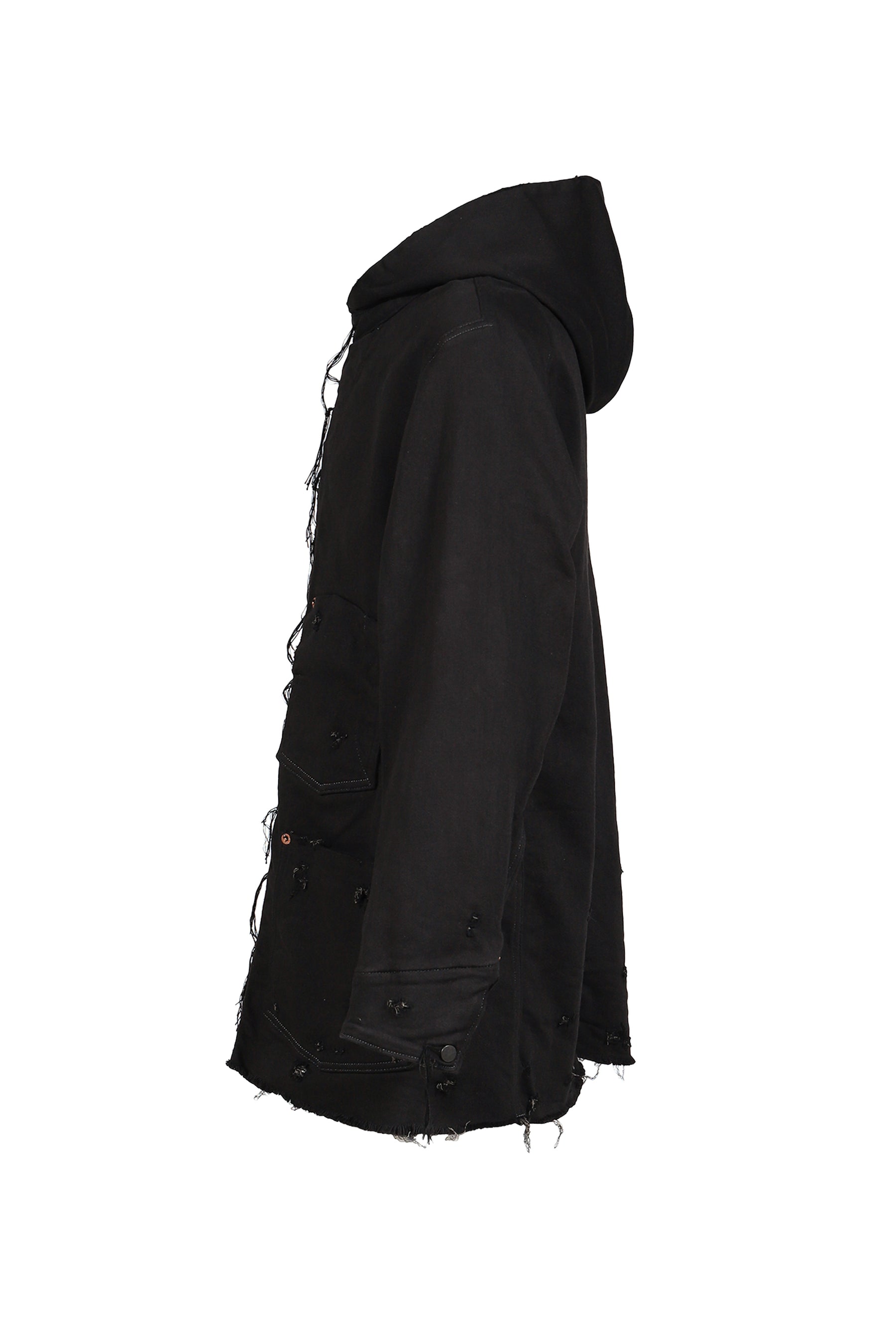 HOME CHORE WITH DAMAGE JACKETS / BLK