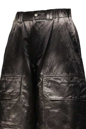 FADED BAGGY SHORTS / FADED BLK 