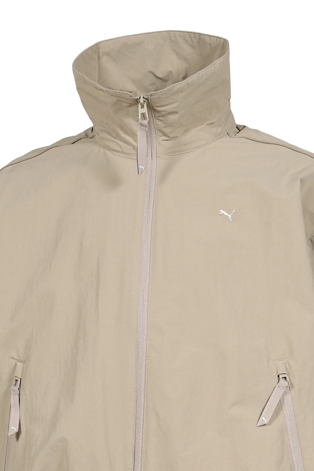 STAND COLLAR JACKET / ICE COFFEE