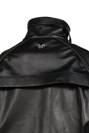 A4 LEATHER JACKET / BLK