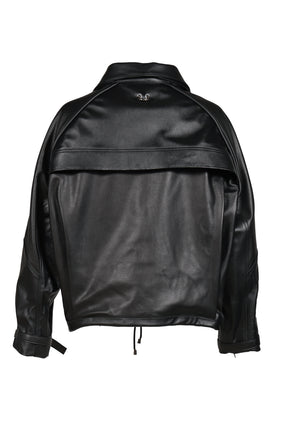 A4 LEATHER JACKET / BLK