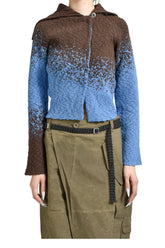 トップス Andersson Bell Patch Jacquard Cardigan Andersson Bell アンダーソン ベル FW25 FLOW JAQUARD SHORT CARDIGAN