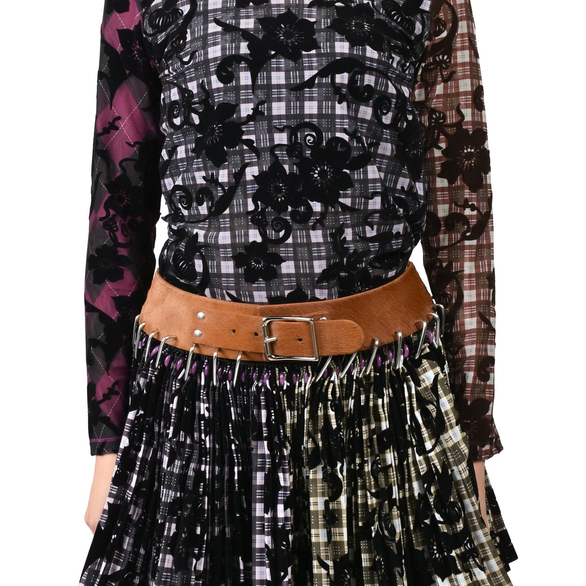 Chopova Lowena チョポヴァ ロウェナ FW26 DUCHESS FLOCKED MESH LS