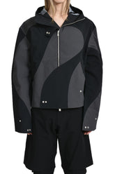 TRIDENT TECHNICAL JACKET / GRY BLK