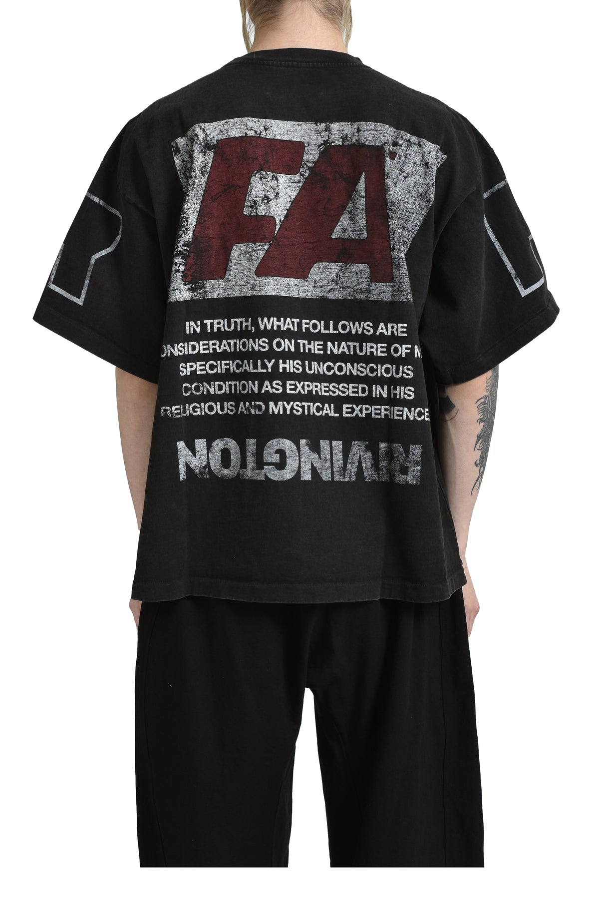 NATURE OF MAN CVA TEE / BLK