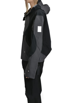 TRIDENT TECHNICAL JACKET / GRY BLK