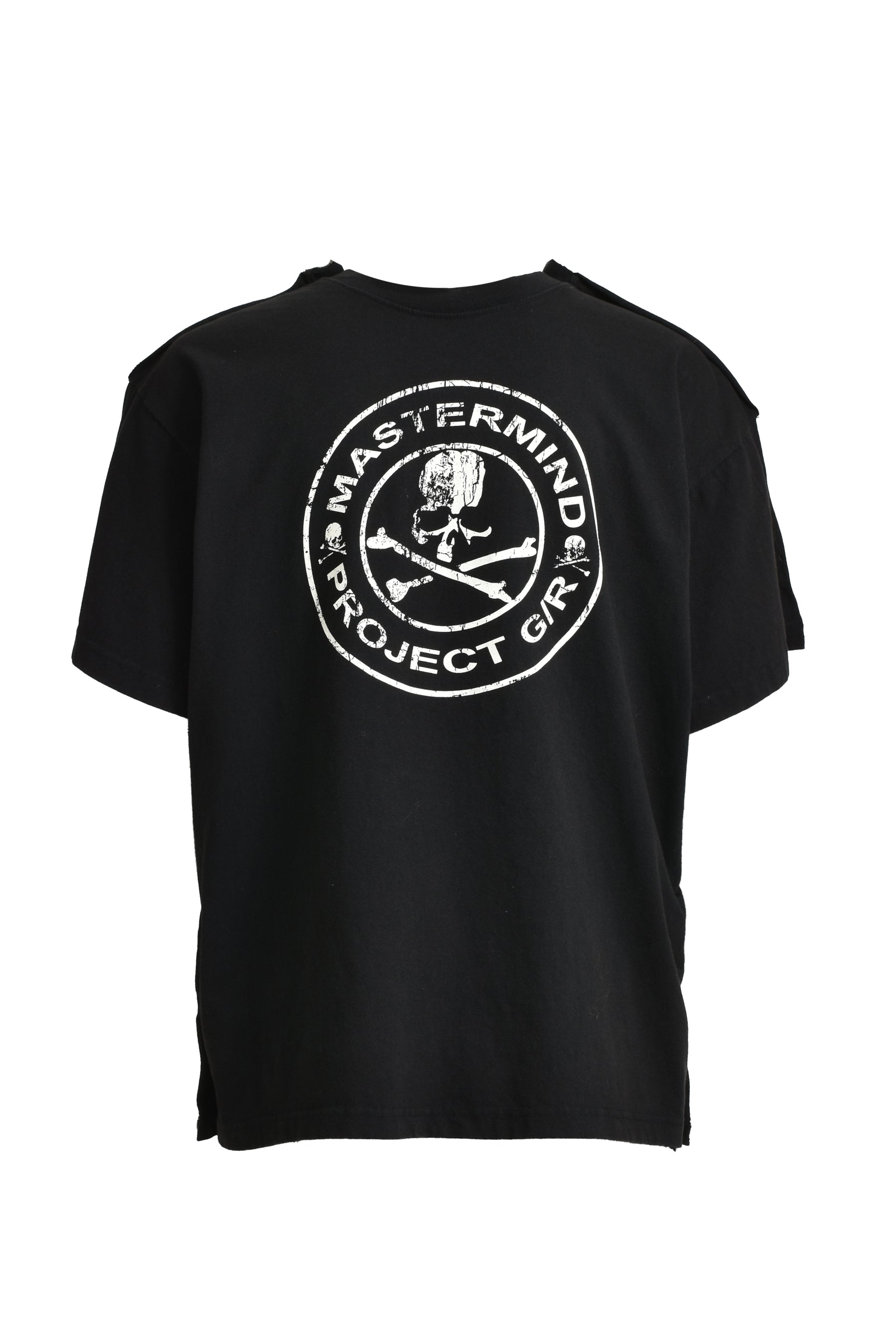 TWO FACED OUTSEAM T-SHIRT / BLK CAMO