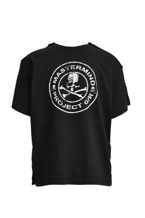 TWO FACED OUTSEAM T-SHIRT / BLK CAMO