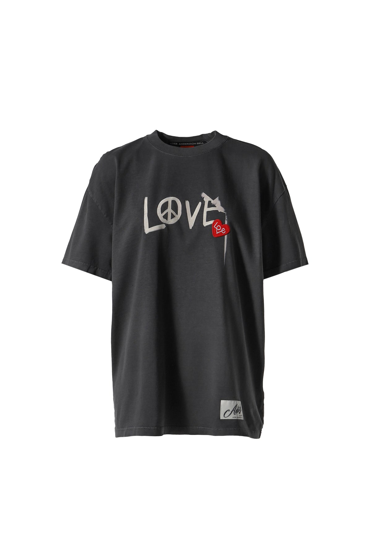 UNISEX LOVE T-SHIRT / CHARCOAL