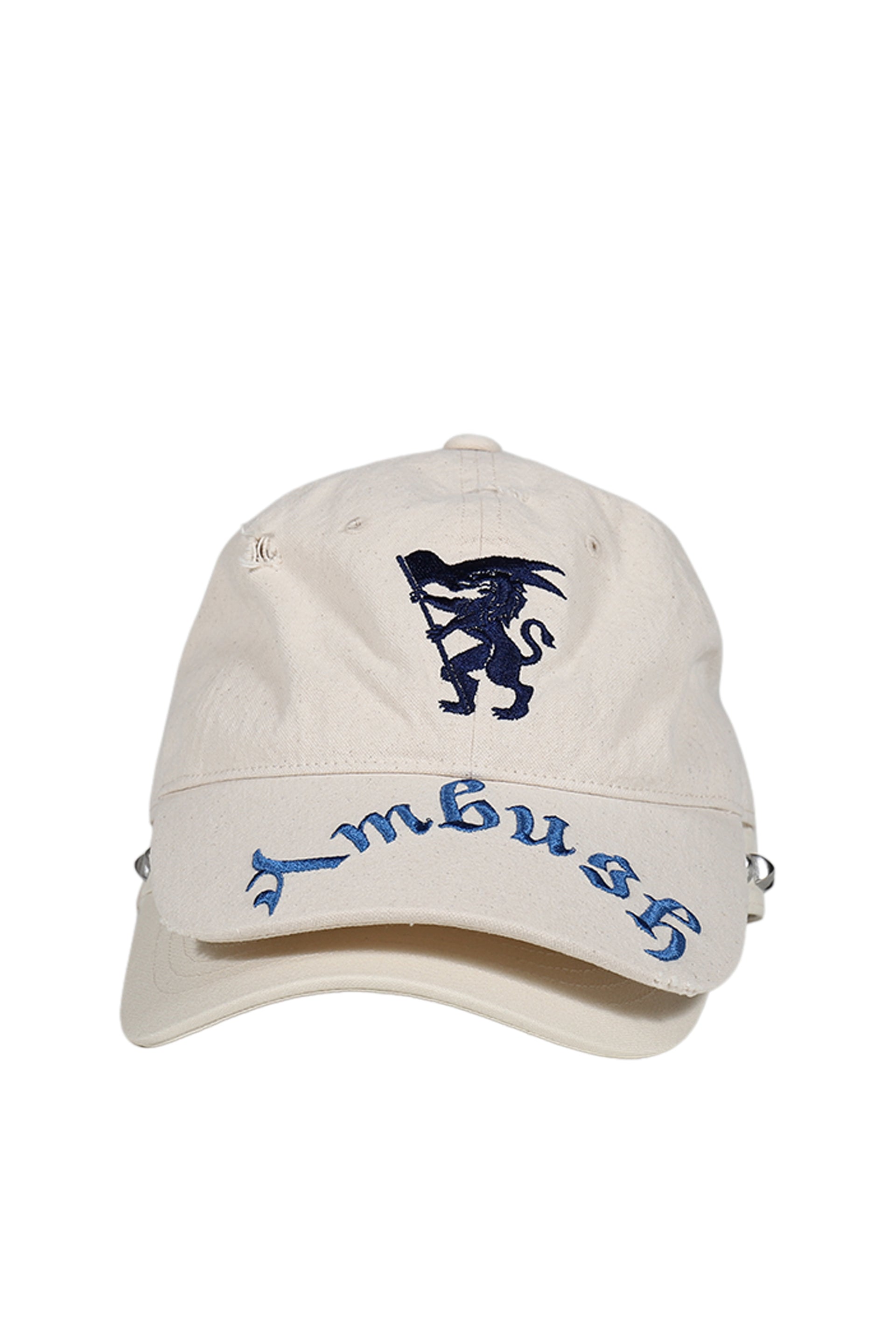 LAYERED CAP ON CAP / O.WHT