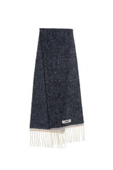 L ECHARPE CARRO / NVY/WHT STRIPE 