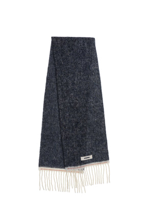 L ECHARPE CARRO / NVY/WHT STRIPE 