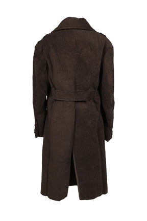 TOWEL LONG COAT / BRW