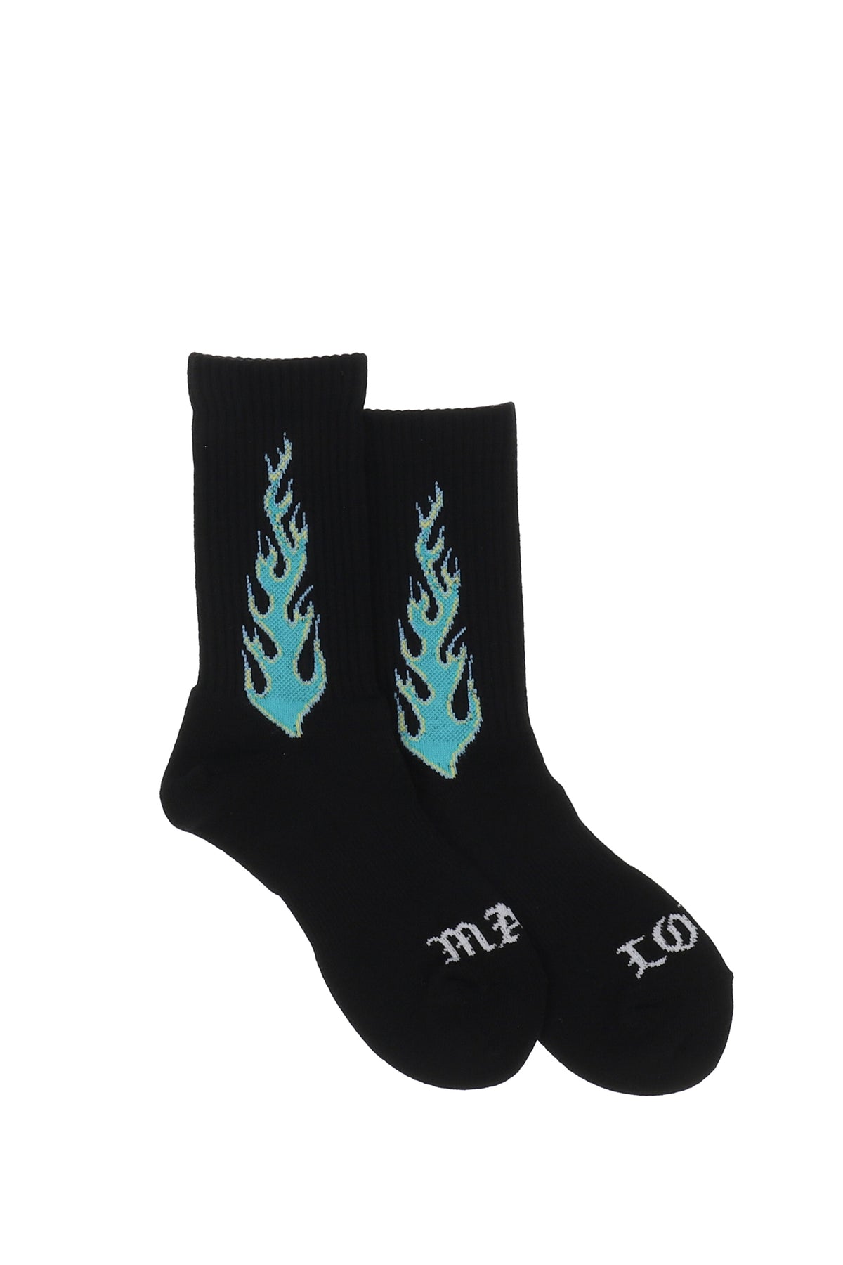 FLAME SOCKS / BLK BLU